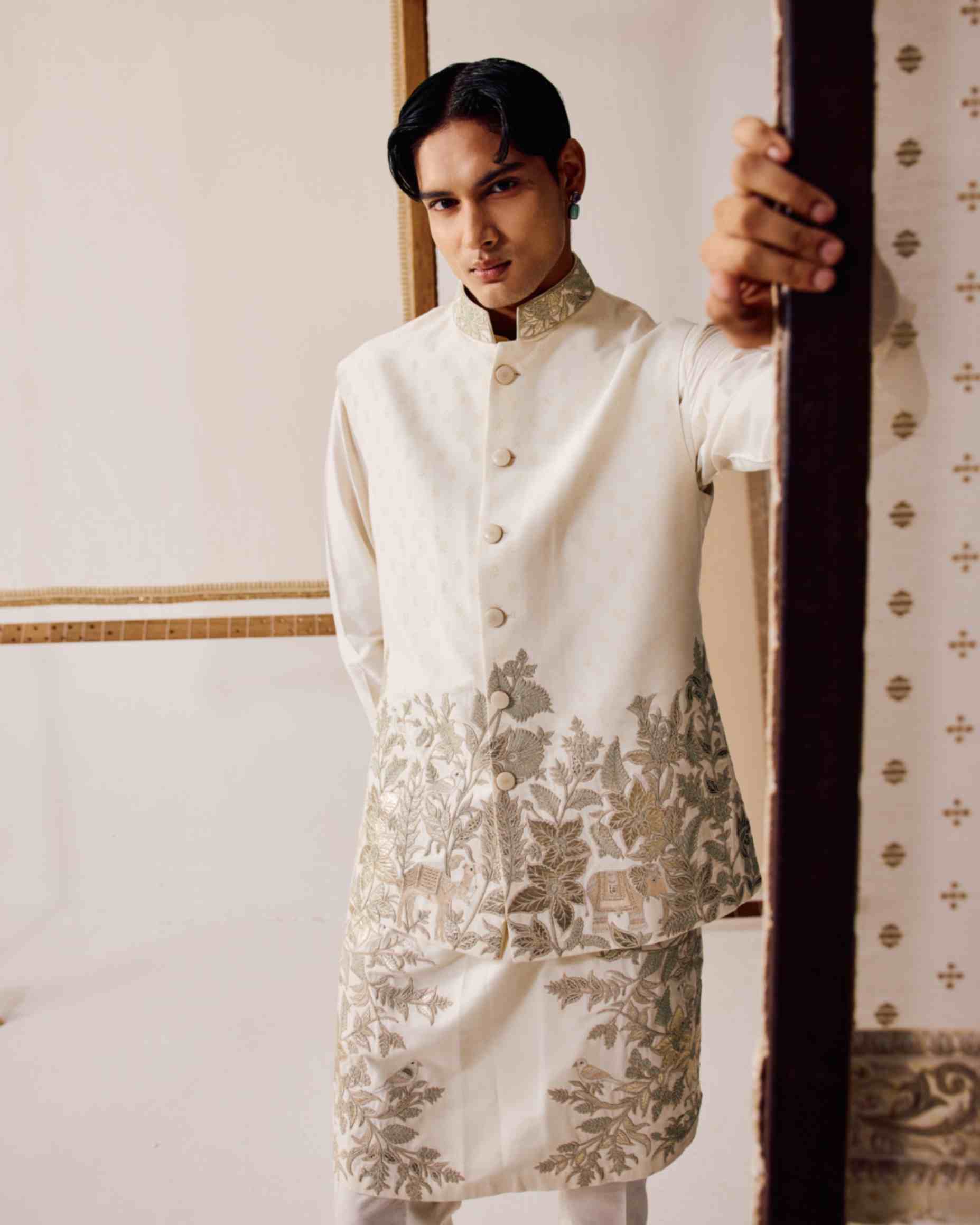 Waistcoat kurta set 11