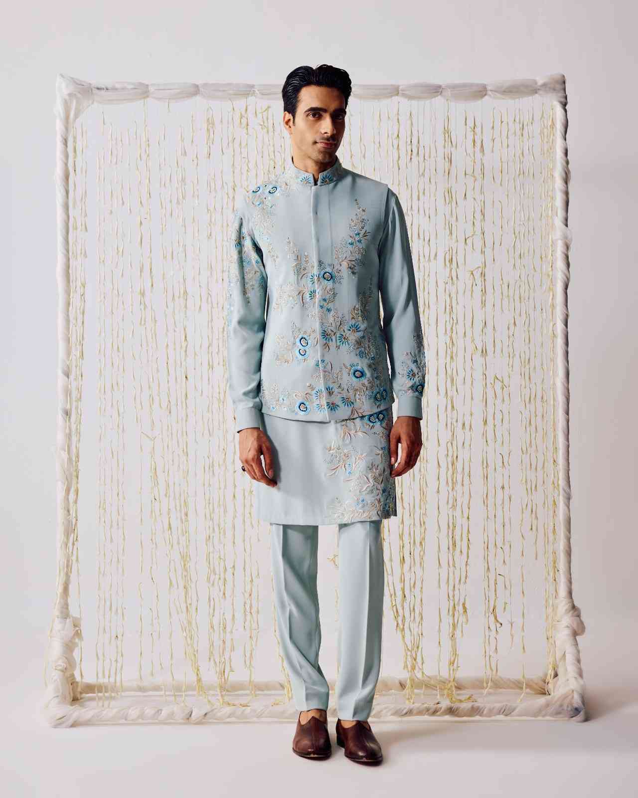 Waistcoat kurta set 7