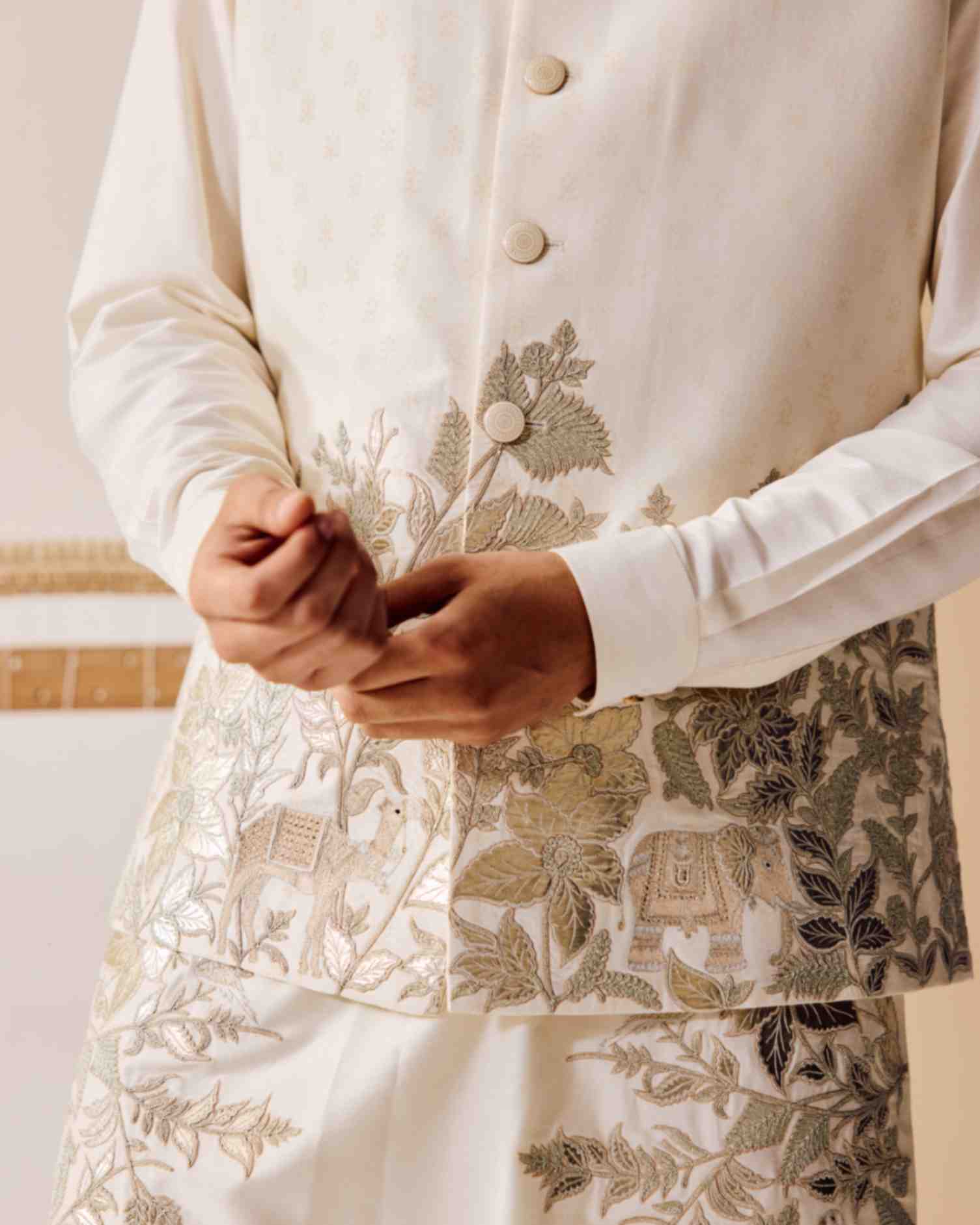 Waistcoat kurta set 11