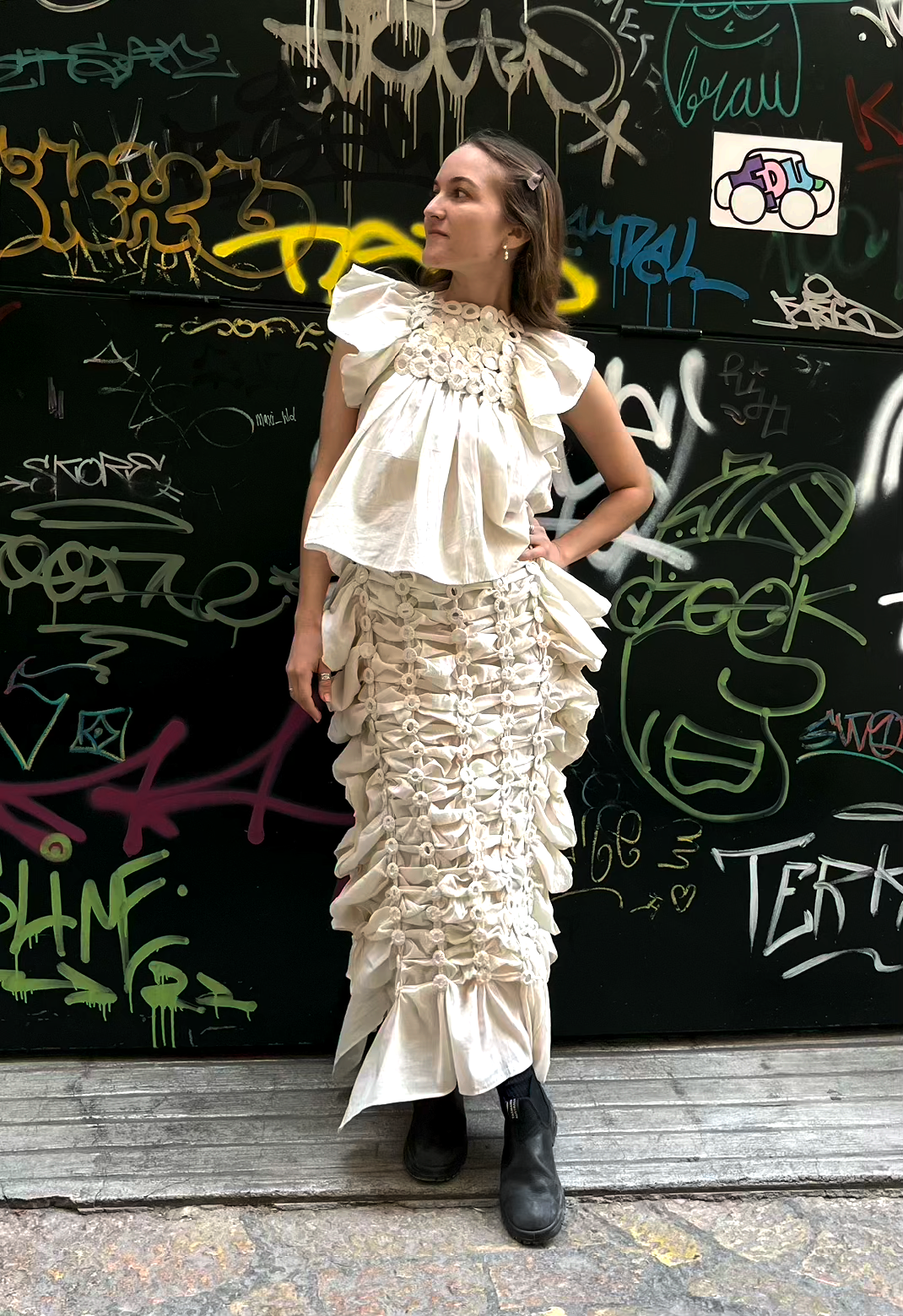 MIRROR FISH SKIRT