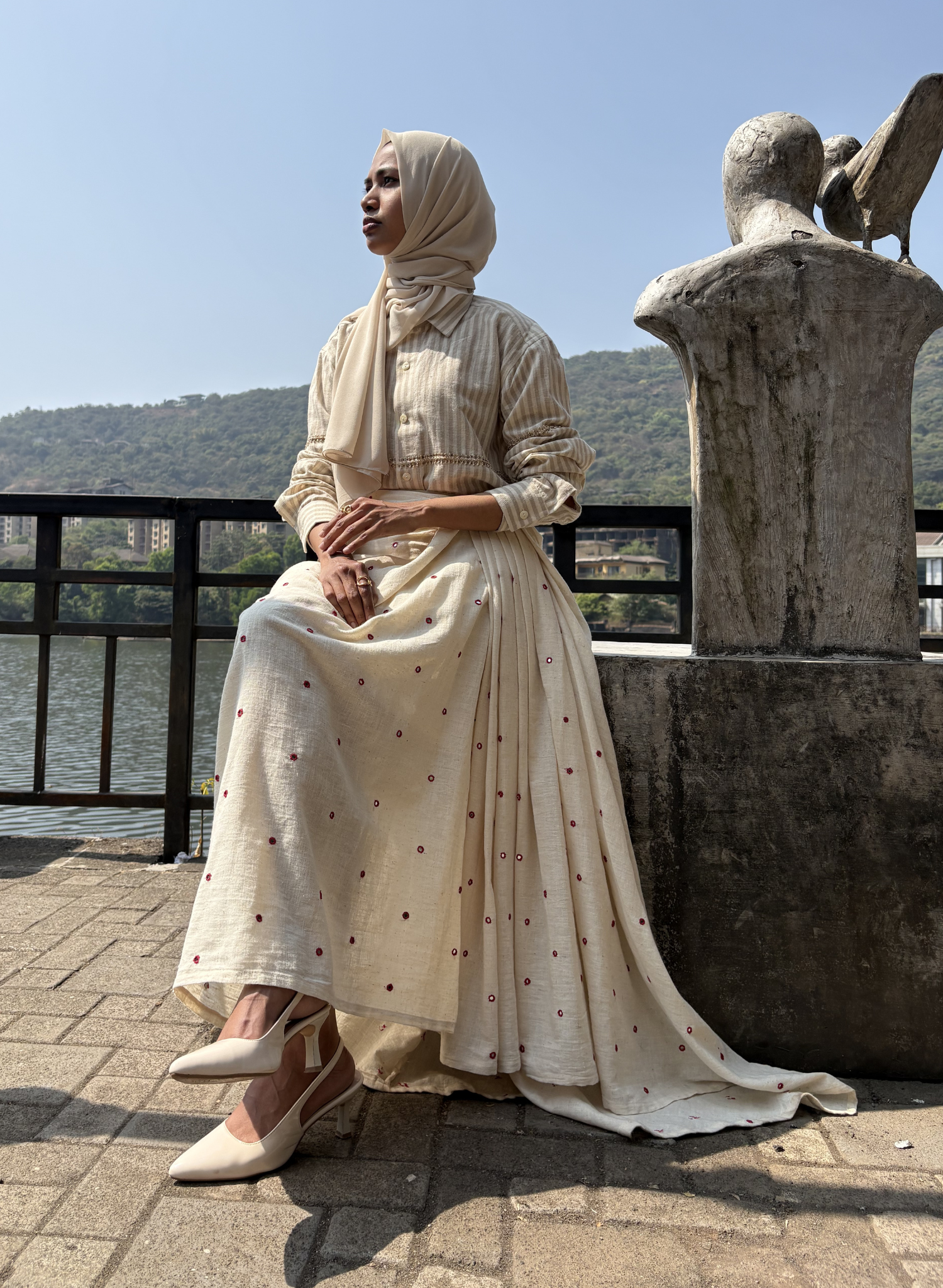 Rabari Draped Skirt