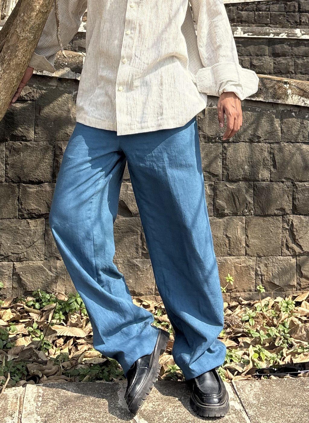 Indigo Straight Denim Pant