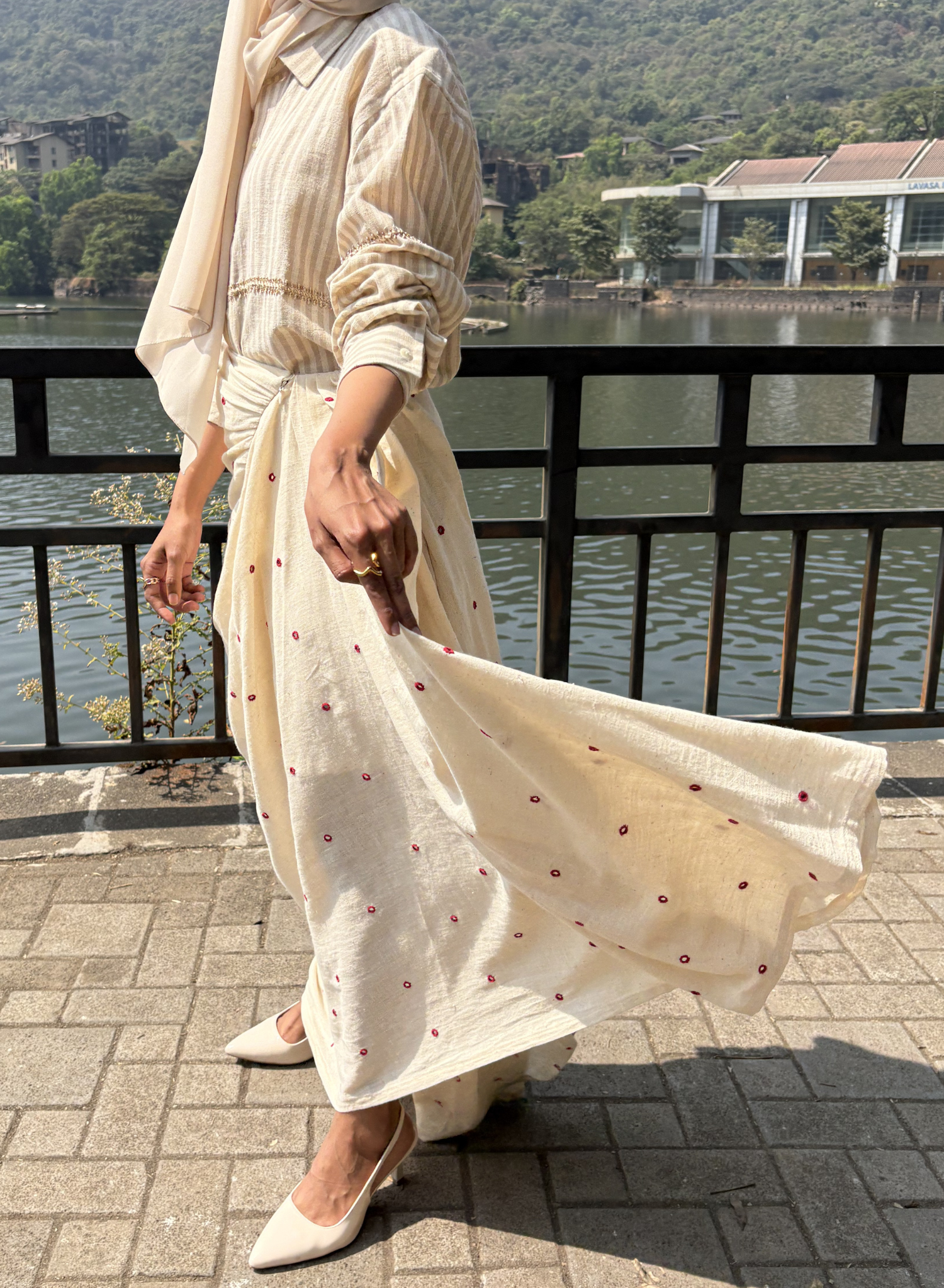 Rabari Draped Skirt