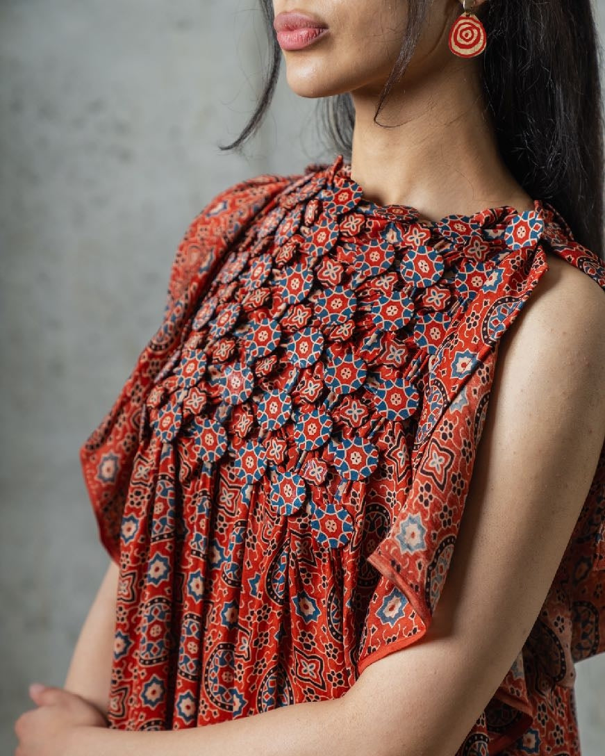 CALF LENGTH DRESS