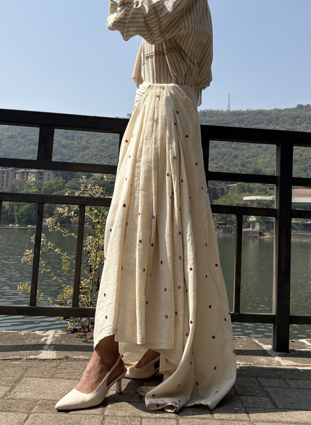 Rabari Draped Skirt