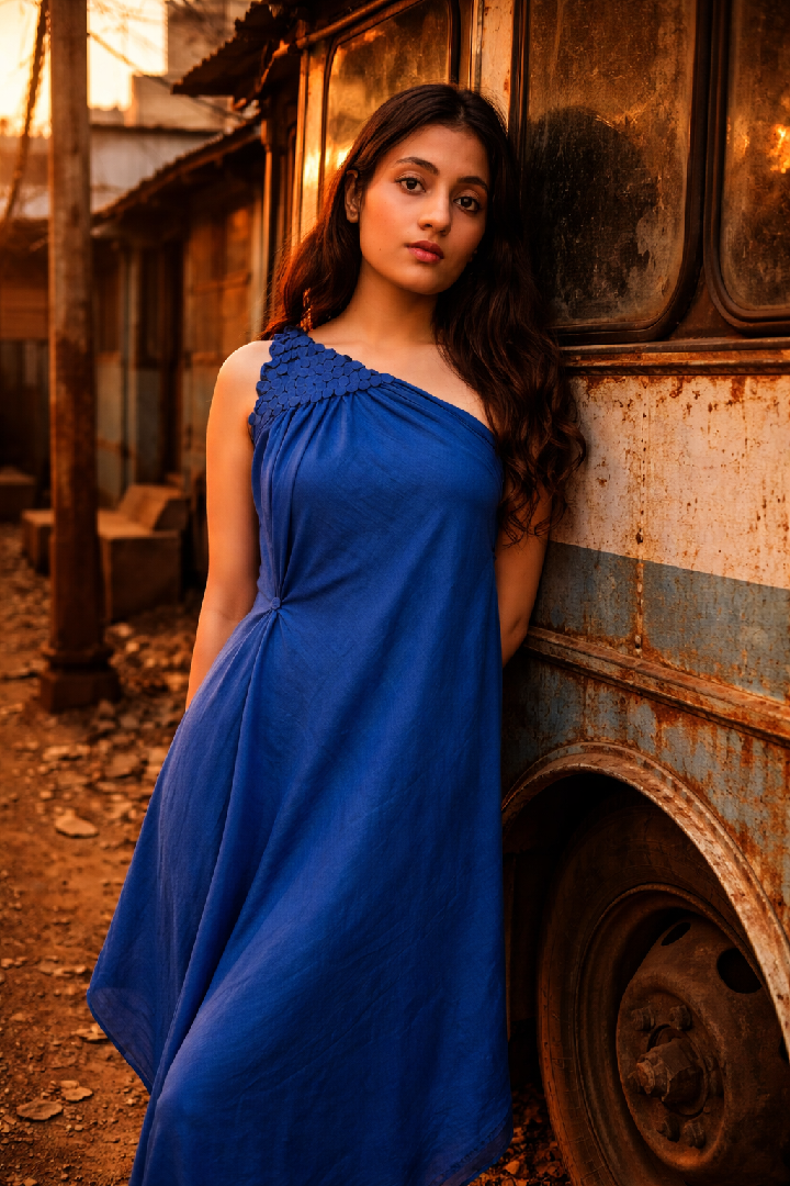 ONE SHOULDER DRESS