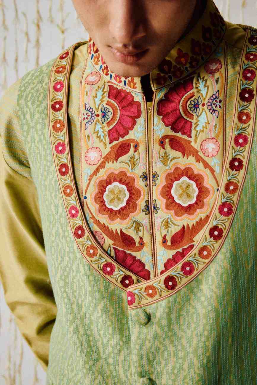 Waistcoat kurta set 9