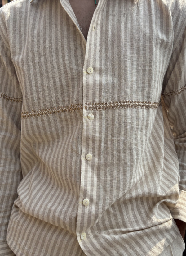 Handwoven Embroidered Shirt