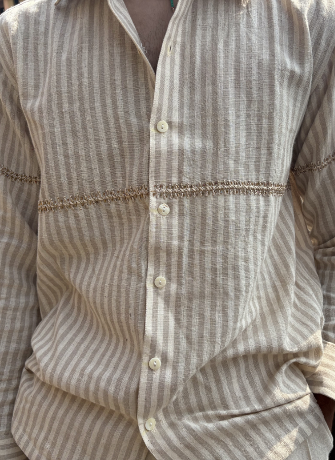 Handwoven Embroidered Shirt